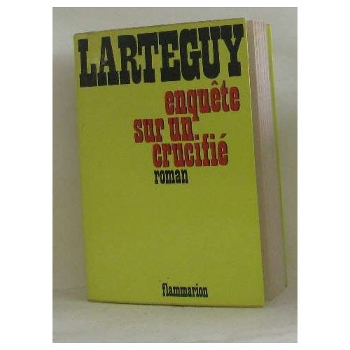 Emprunter ENQUETE SUR UN CRUCIFIE livre