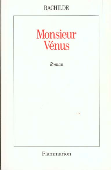 Emprunter Monsieur Vénus livre