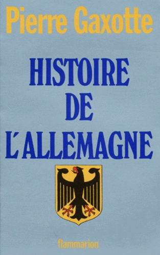Emprunter HISTOIRE DE L'ALLEMAGNE livre