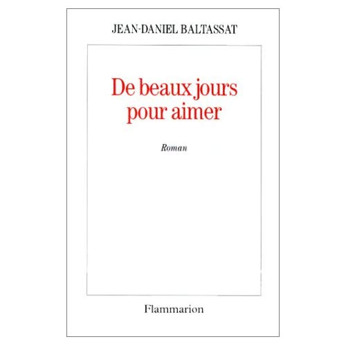 Emprunter DE BEAUX JOURS POUR AIMER livre