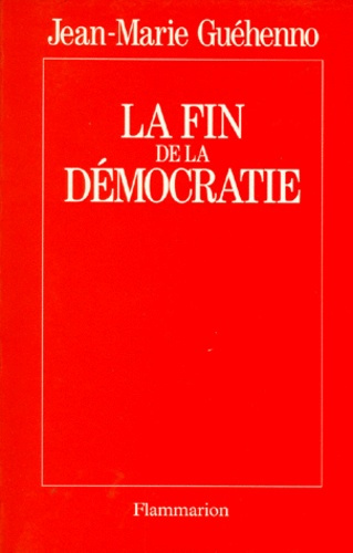 Emprunter La fin de la démocratie livre