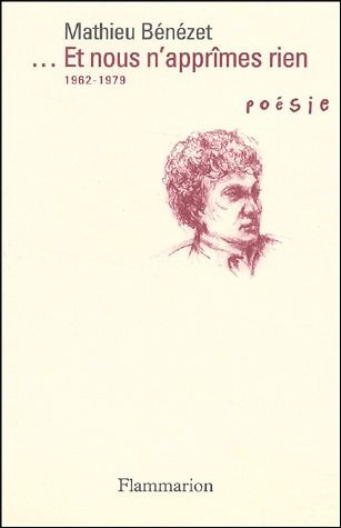 Emprunter Et nous n'apprîmes rien. Poésie 1962-1979 livre
