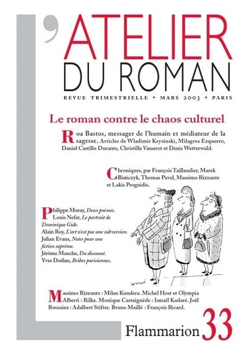 Emprunter L'ATELIER DU ROMAN - LE ROMAN CONTRE LE CHAOS CULTUREL livre