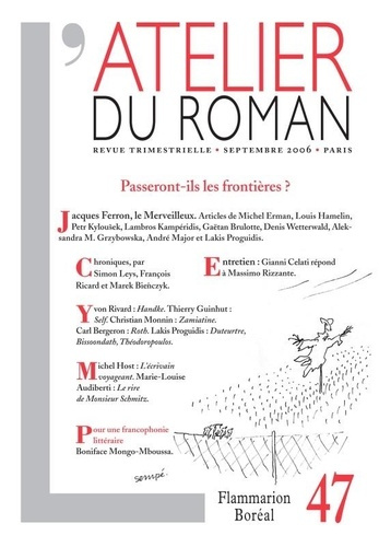 Emprunter L'ATELIER DU ROMAN - PASSERONT-ILS LES FRONTIERES? livre