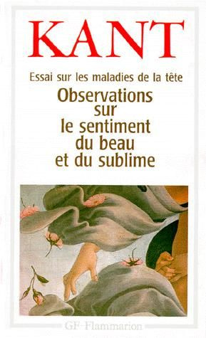 Emprunter Essai sur les maladies de la tête. Observation sur le sentiment du beau et du sublime livre