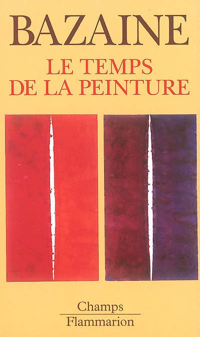 Emprunter Le temps de la peinture (1938-1998) livre