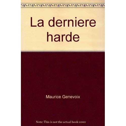 Emprunter DERNIERE HARDE (LA) livre