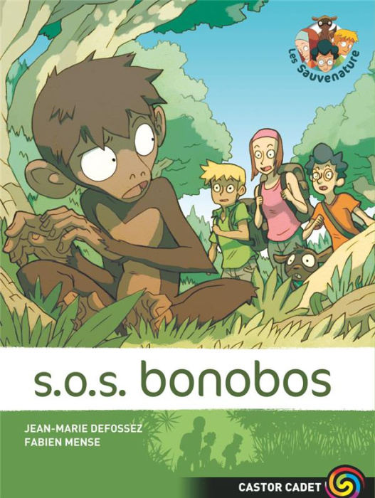 Emprunter Les Sauvenature Tome 5 : SOS bonobos livre