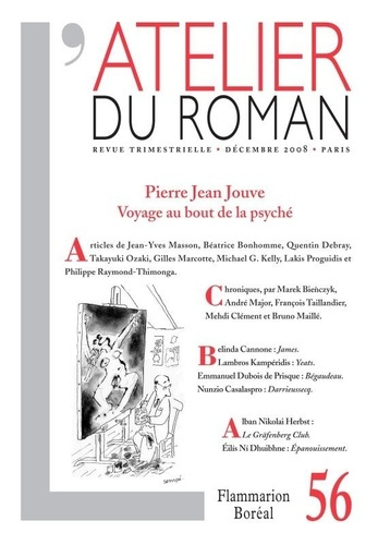 Emprunter L'ATELIER DU ROMAN - PIERRE JEAN JOUVE, VOYAGE AU BOUT DE LA PSYCHE livre