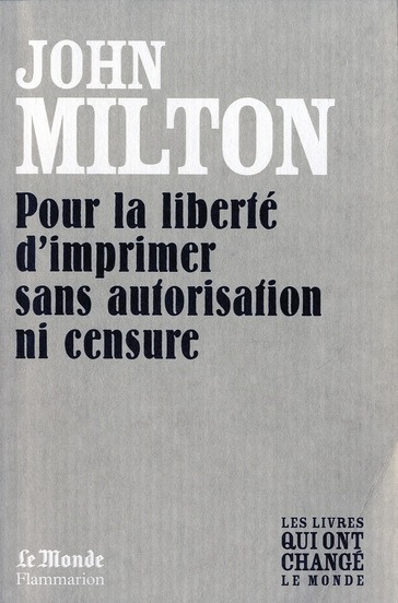 Emprunter Pour la liberte d'imprimer sans autorisation ni censure (monde) livre