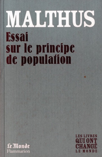 Emprunter Essai sur le principe de population (monde) livre