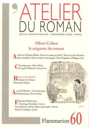 Emprunter L'ATELIER DU ROMAN - ALBERT COHEN, LE SEIGNEUR DU ROMAN livre