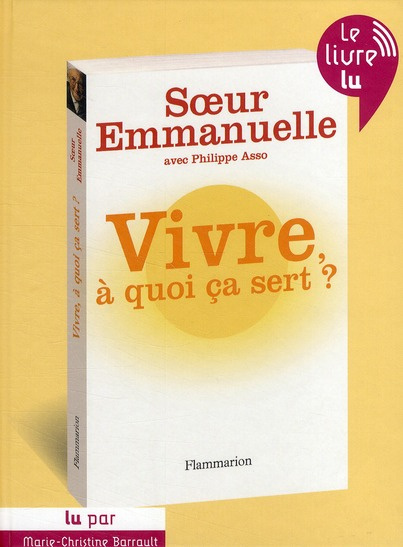 Emprunter Vivre à quoi ça sert ? 1 CD Mp3 livre