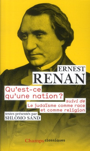 Emprunter Qu'est-ce qu'une nation ? Suivi de Le judaïsme comme race et comme religion livre