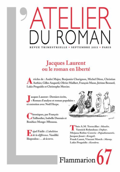 Emprunter L'ATELIER DU ROMAN - JACQUES LAURENT OU LE ROMAN EN LIBERTE livre