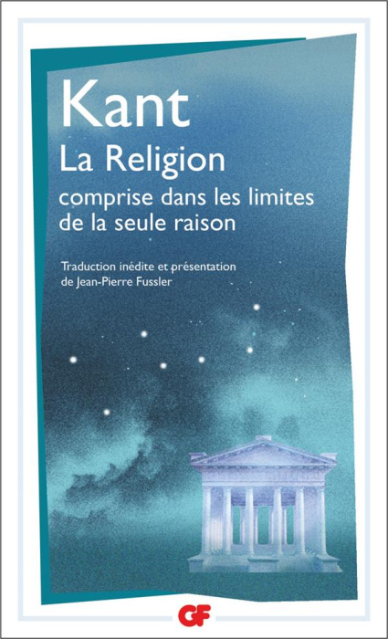 Emprunter La religion dans les limites de la seule raison livre