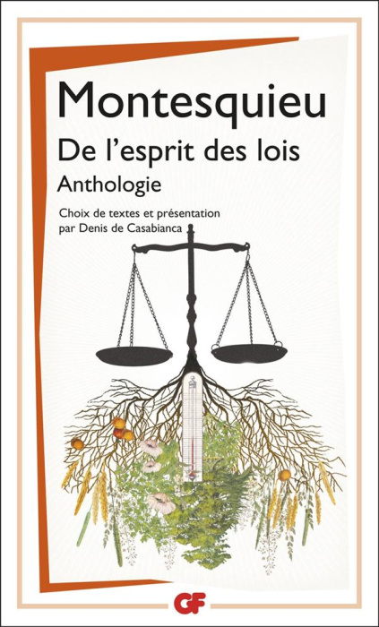 Emprunter De l'esprit des lois. Anthologie livre