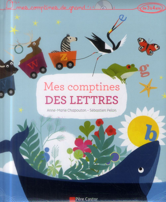 Emprunter Mes comptines des lettres. Avec 1 CD audio livre
