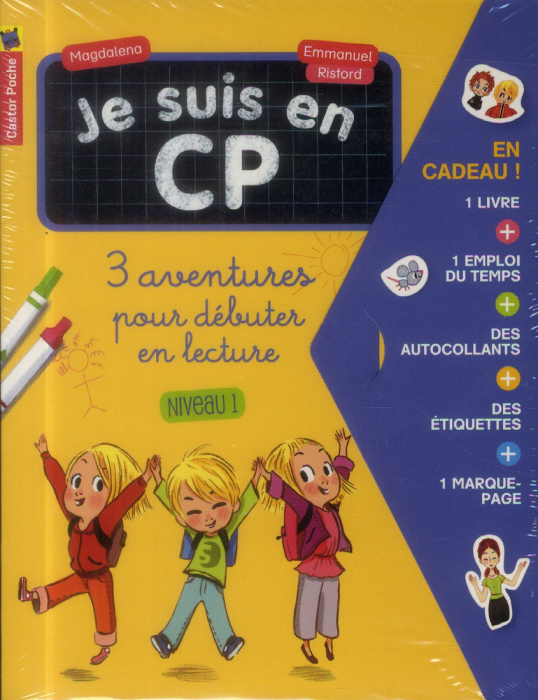Emprunter Je suis en CP : 3 aventures pour débuter en lecture (niveau 1). Réunit C'est la rentrée ! ; Dispute livre