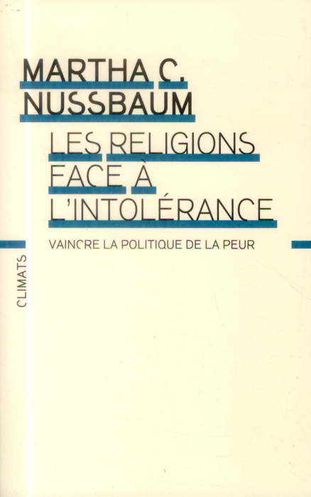 Emprunter Les religions face à l'intolérance. Vaincre la politique de la peur livre