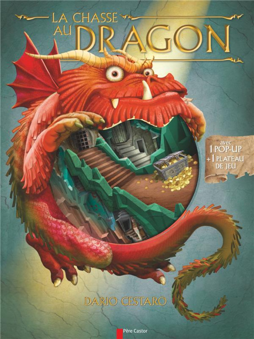 Emprunter La chasse au dragon. Avec 1 pop-up 1 plateau de jeu livre