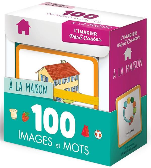 Emprunter A la maison. 100 images et mots livre