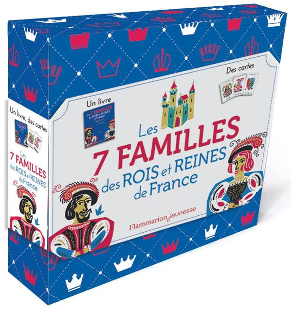 Emprunter Les 7 familles des rois et reines de France. Avec 42 cartes livre