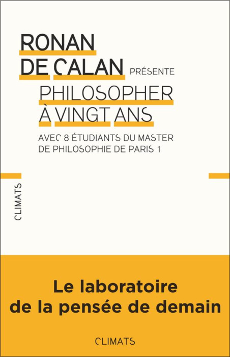 Emprunter Philosopher à 20 ans. Le questionnaire livre