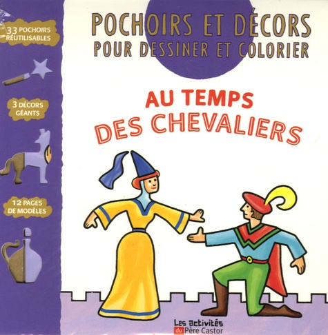 Emprunter AU TEMPS DES CHEVALIERS - POCHOIRS ET DECORS livre