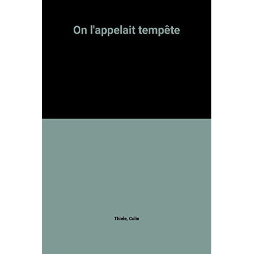 Emprunter On l'appelait Tempête livre