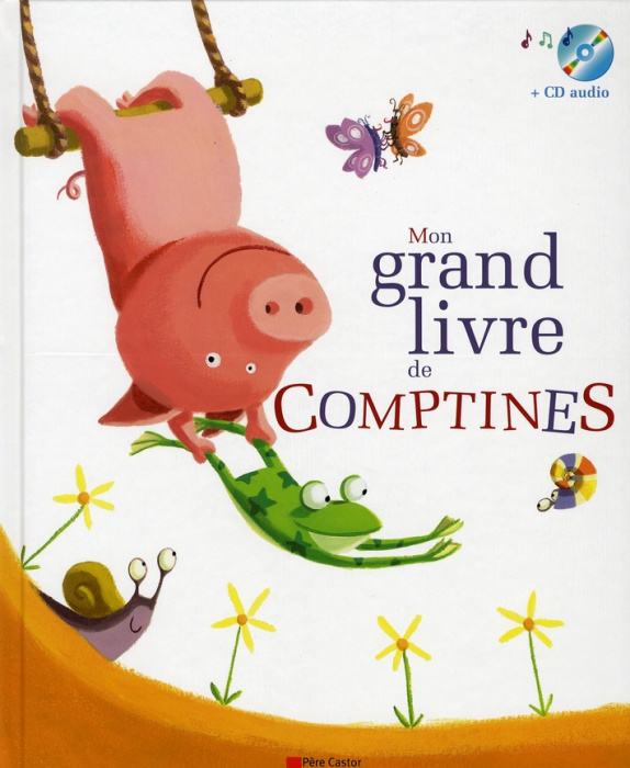 Emprunter Mon grand livre de Comptines. Avec 1 CD audio livre
