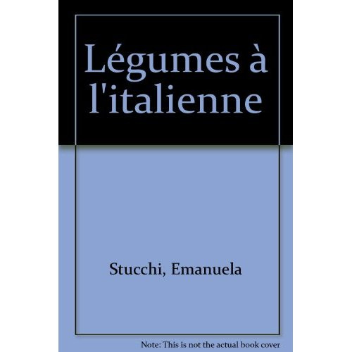 Emprunter Légumes à l'italienne livre