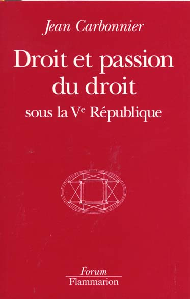 Emprunter Droit et passion du droit. Sous la Ve République livre
