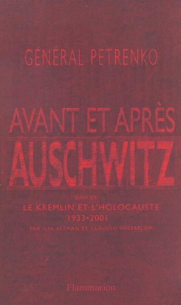 Emprunter Avant et après Auschwitz suivi de Le Kremlin et l'Holocauste 1933-2001 livre