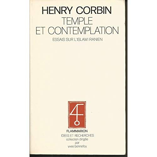 Emprunter TEMPLE ET CONTEMPLATION. ESSAIS SUR L'ISLAM IRANIEN livre