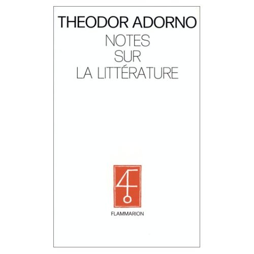 Emprunter Notes sur la littérature livre