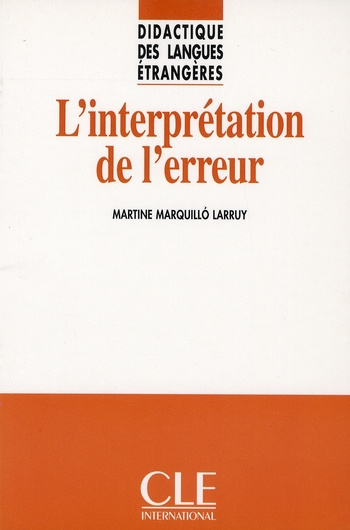 Emprunter L'interprétation de l'erreur livre
