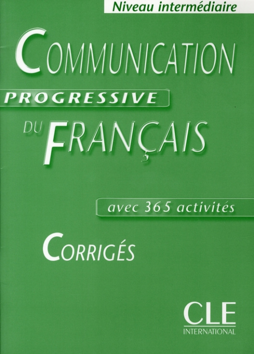 Emprunter Communication progressive du français Niveau intermédiaire. Corrigés livre