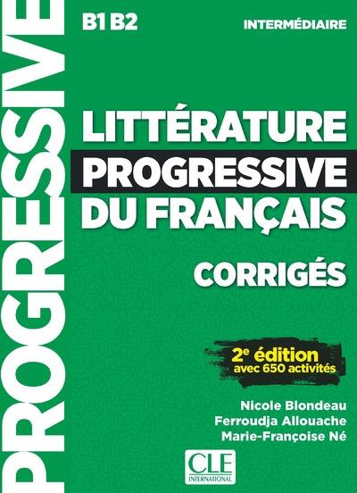 Emprunter Littérature progressive du français intermédiaire B1 B2. Corrigés, 2e édition livre