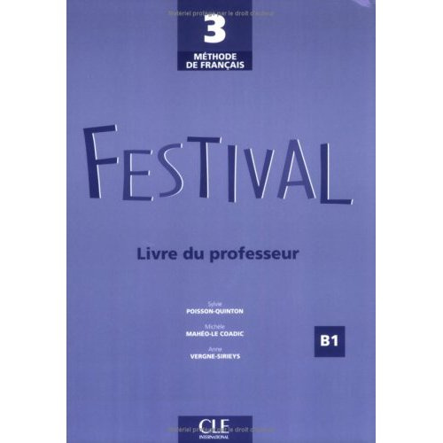 Emprunter Festival 3. Livre du professeur livre