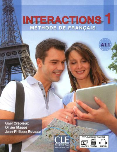 Emprunter Interactions 1 A1-1. Méthode de français, avec 1 DVD livre