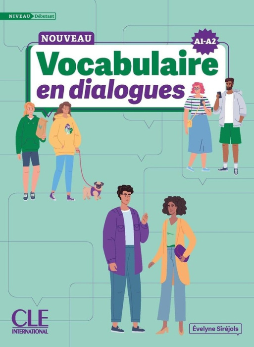 Emprunter Nouveau vocabulaire en dialogues niveau débutant A1-A2 livre