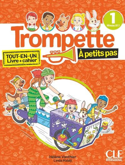 Emprunter Trompette à petits pas 1 niveau A1.1. Tout-en-un livre cahier livre