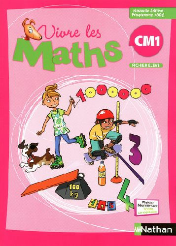 Emprunter Vivre les maths CM1, Fichier consommable. Programme 2008 livre