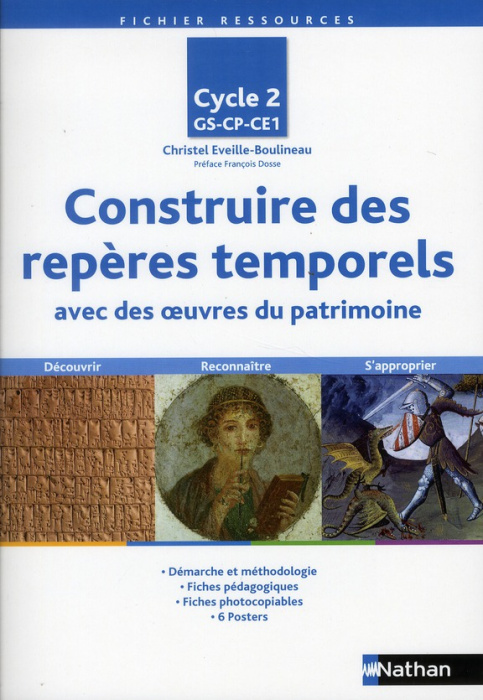Emprunter Construire des repères temporels avec des oeuvres du patrimoine Cycle 2 livre