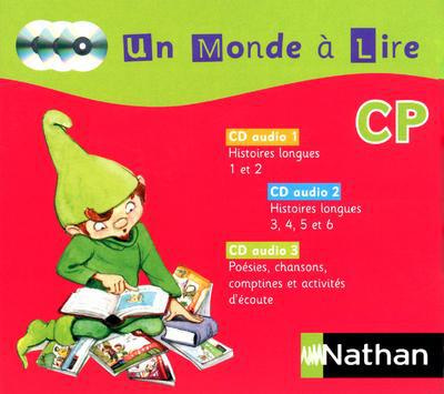 Emprunter Un monde à lire CP. 3 CD audio livre