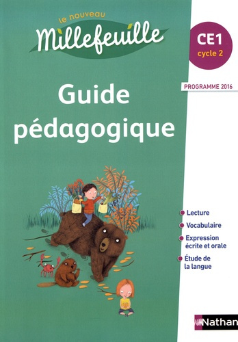 Emprunter Français CE1 Le nouveau Millefeuille. Guide pédagogique, Edition 2017 livre