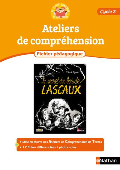 Emprunter Ateliers de compréhension Cycle 3 Le secret des bois de Lascaux. Fichier pédagogique livre