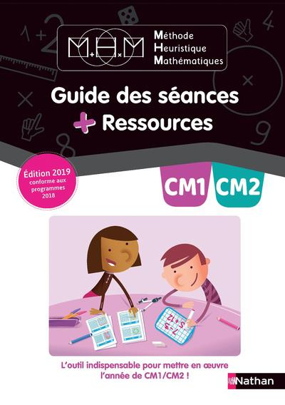 Emprunter Méthode Heuristique Mathématiques CM1-CM2. Guide des séances Ressources, Edition 2019 livre