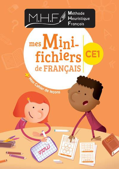 Emprunter Méthode heuristique français CE1. Mes mini-fichiers de français mon cahier de leçons, Edition 2021 livre